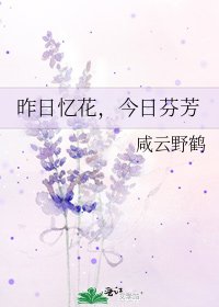 昨日憶花,今日芬芳